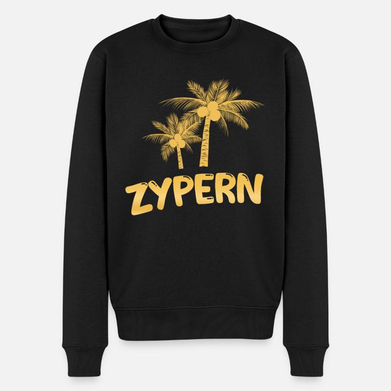 Chypre Chypre - Pull Premium bio Homme - noir
