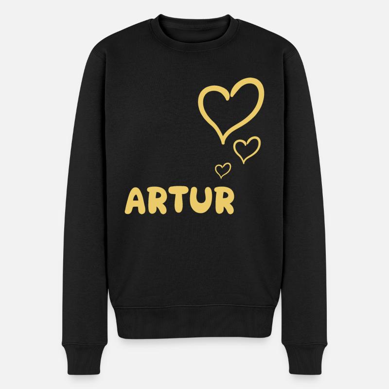 Cadeau pour Artur - Pull Premium bio Homme - noir