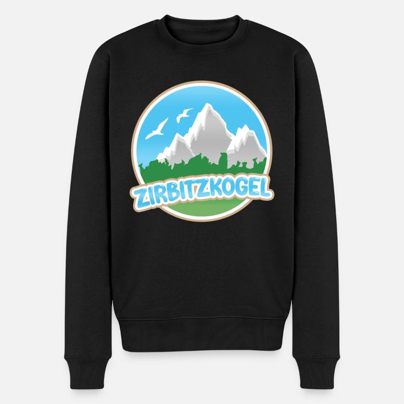 Zirbitzkogel Zirbitzkogel - Pull Premium bio Homme - noir