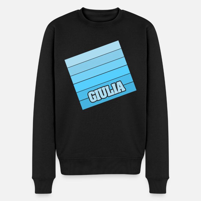 Mme Giulia - Pull Premium bio Homme - noir