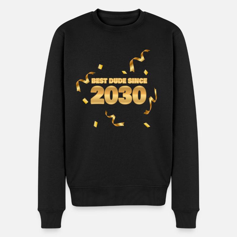Année 2030 - Pull Premium bio Homme - noir