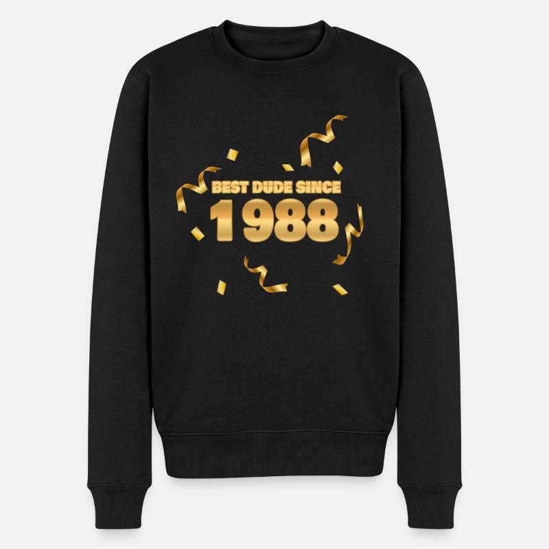 1988 - Pull Premium bio Homme - noir