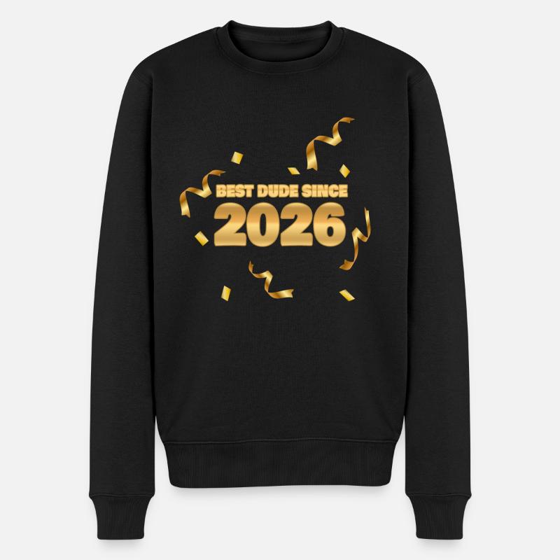 Held 2026 - Männer Premium Bio Pullover - Schwarz