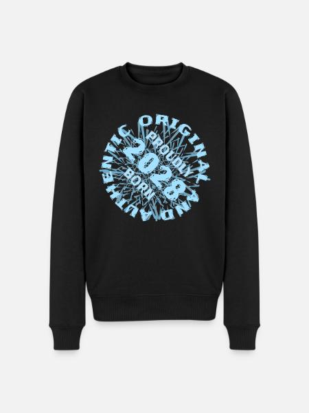 Game 2028 - Men's Premium Organic Jumper - black