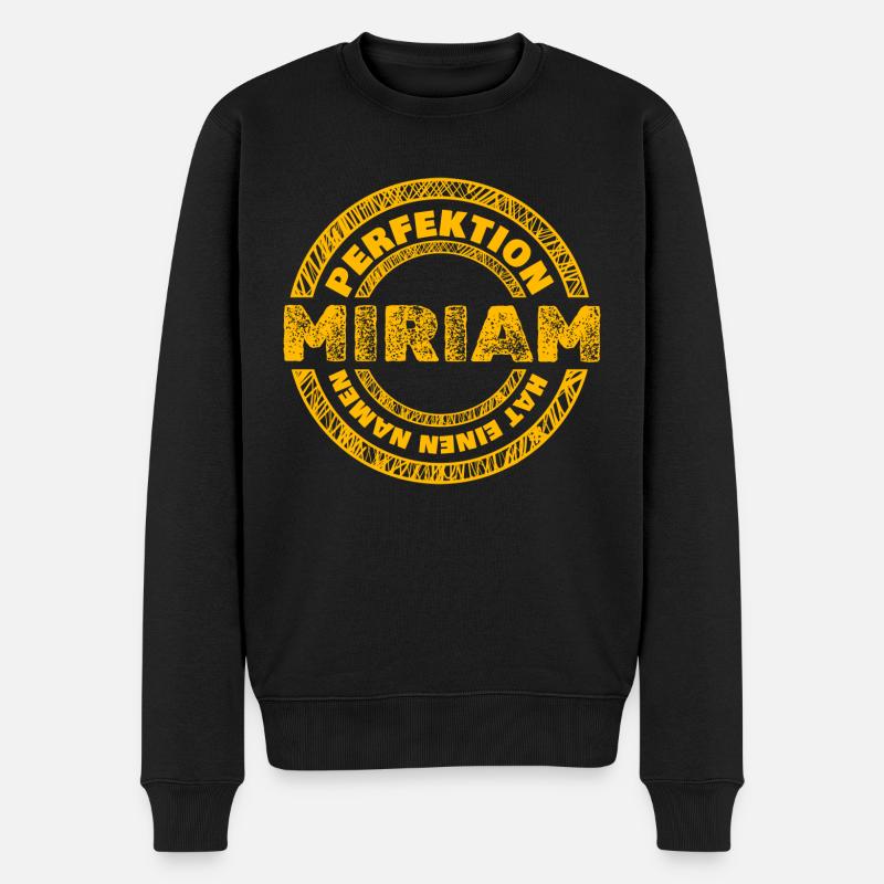 Cadeau pour Miriam - Pull Premium bio Homme - noir