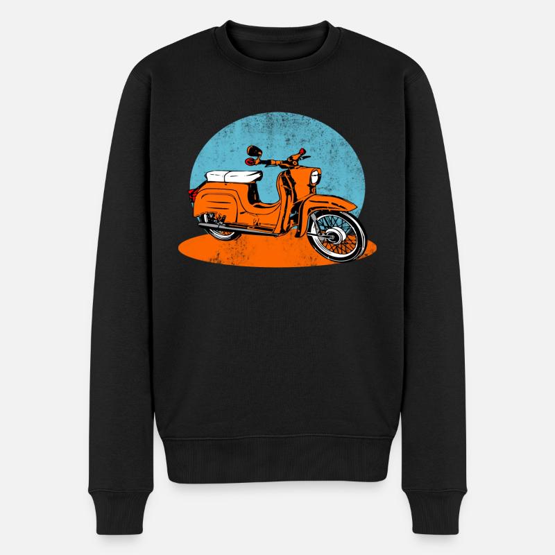 Simson Schwalbe CYCLOmoteur RDA - Pull Premium bio Homme - noir