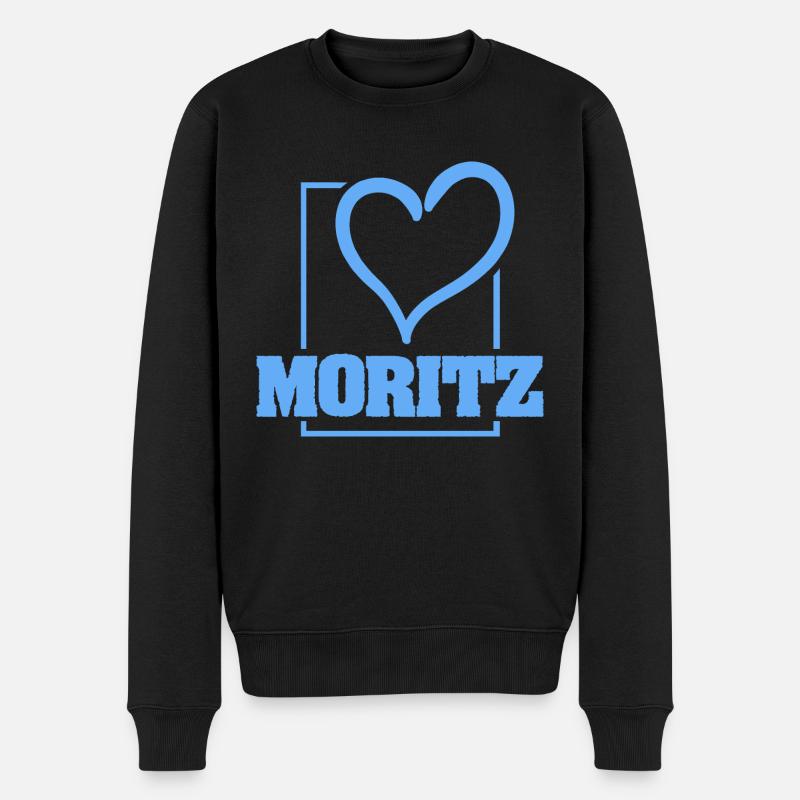 Cadeau pour Moritz - Pull Premium bio Homme - noir