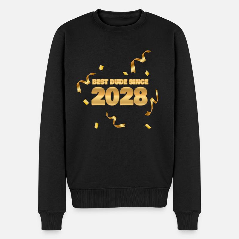 Held 2028 - Männer Premium Bio Pullover - Schwarz