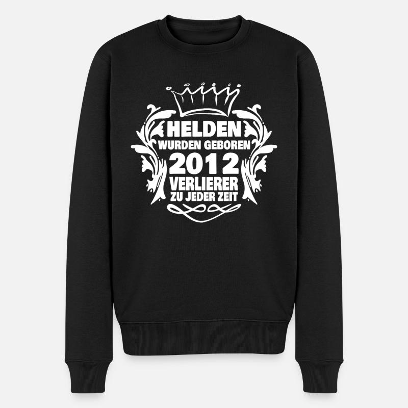 Héros 2012 - Pull Premium bio Homme - noir