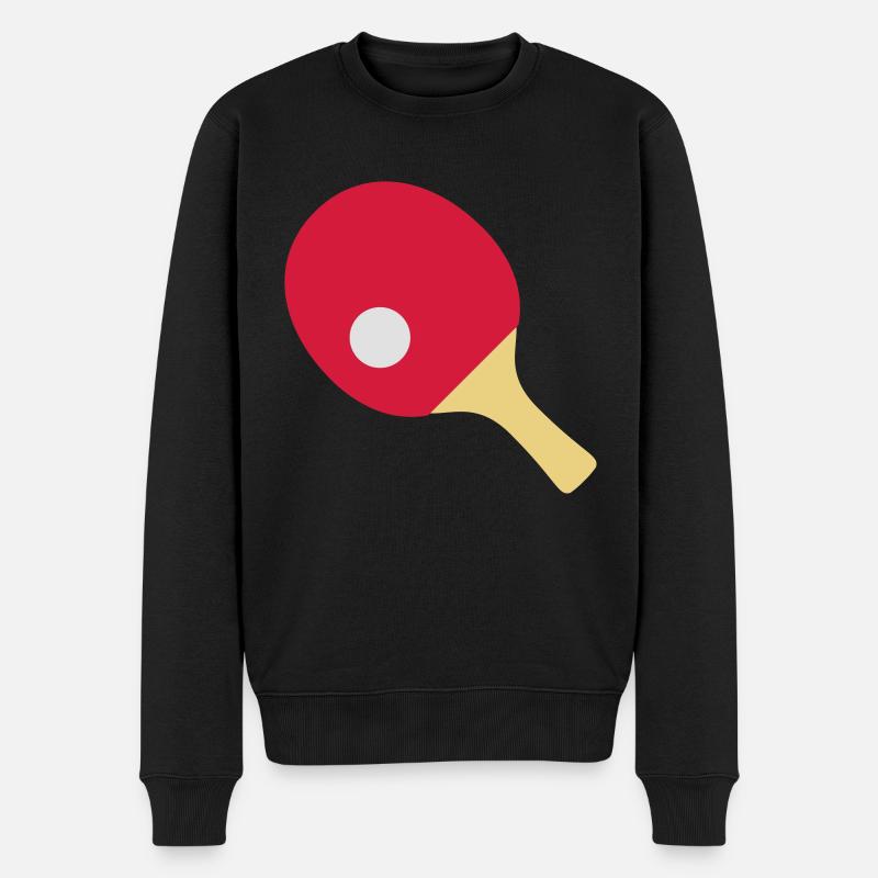 tennis de table paddle - Pull Premium bio Homme - noir