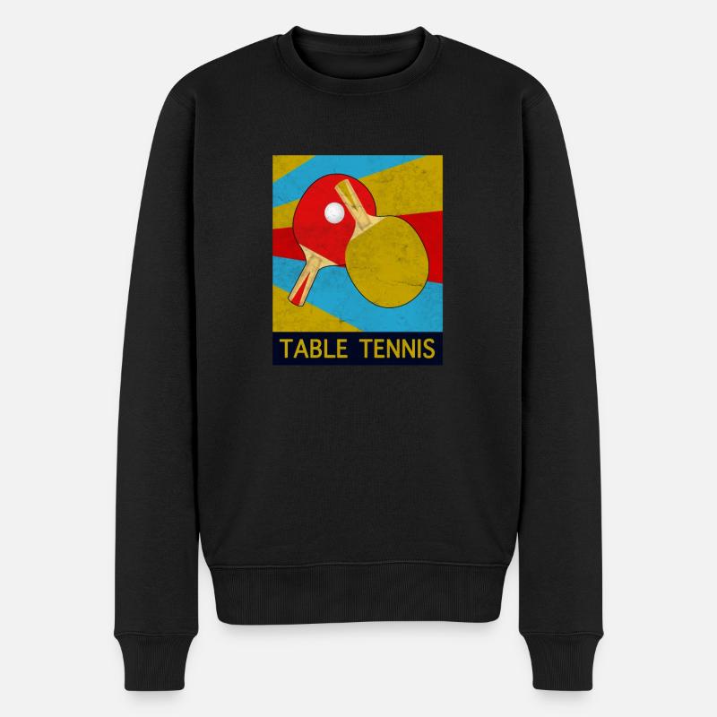 Ping-ping-lt - Pull Premium bio Homme - noir