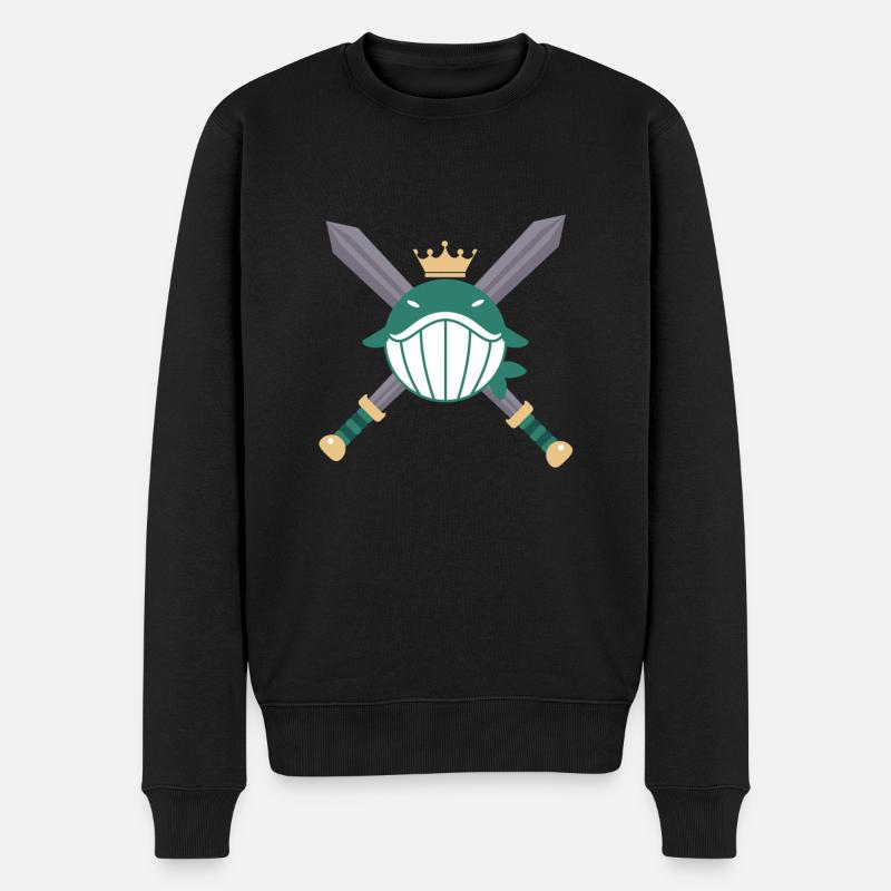 poisson - Pull Premium bio Homme - noir