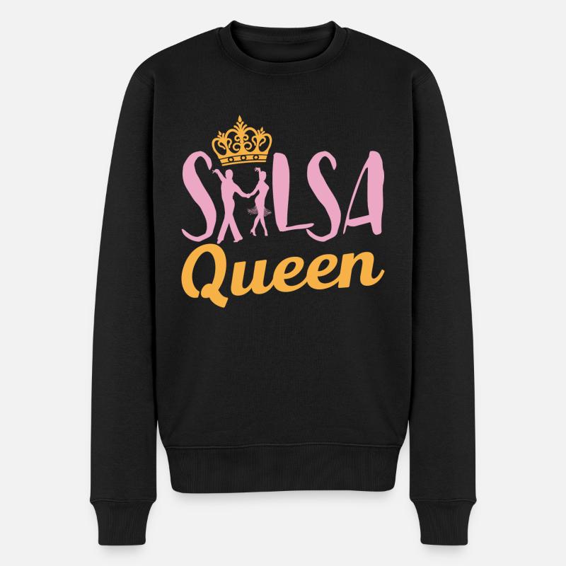 Salsa Danse Queen Coole Cadeau - Pull Premium bio Homme - noir