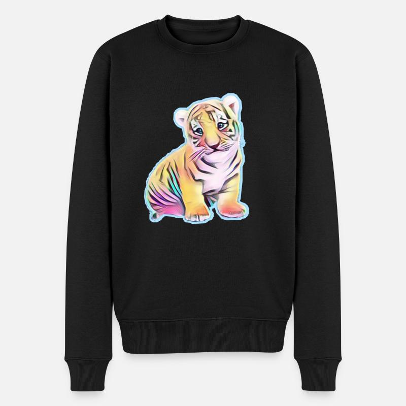 Tiger - Pull Premium bio Homme - noir