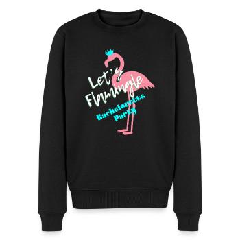JGA équipe mariée marié - Pull Premium bio Homme - noir - Devant - Nico (187cm)