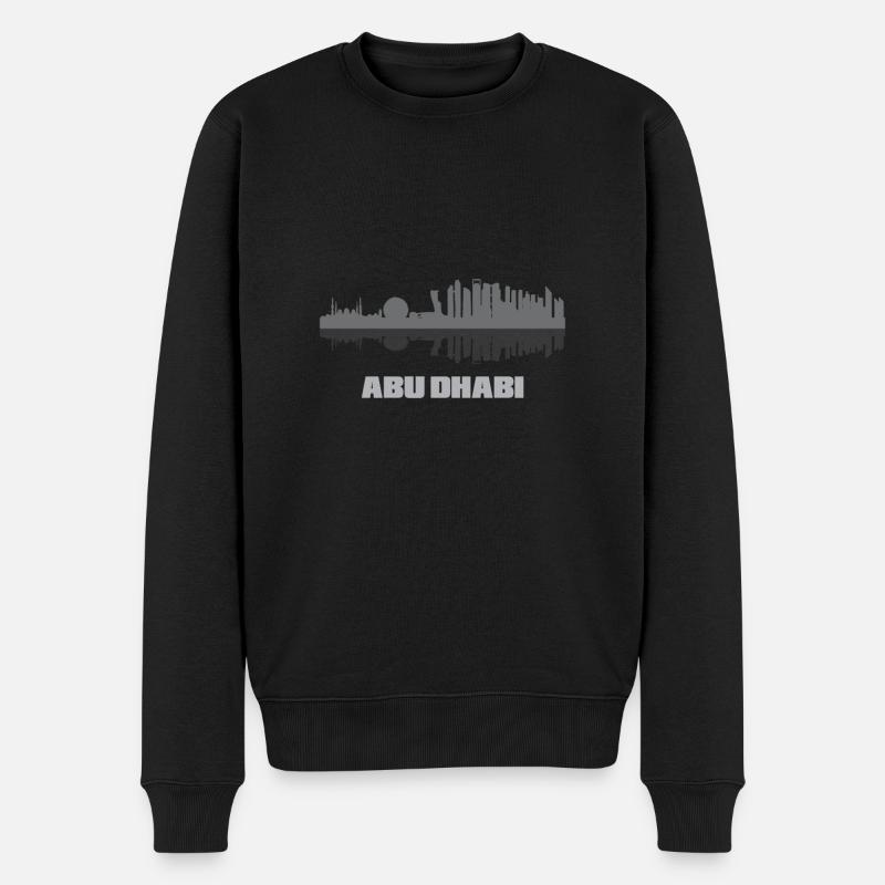 abu dhabi1 F - Pull Premium bio Homme - noir