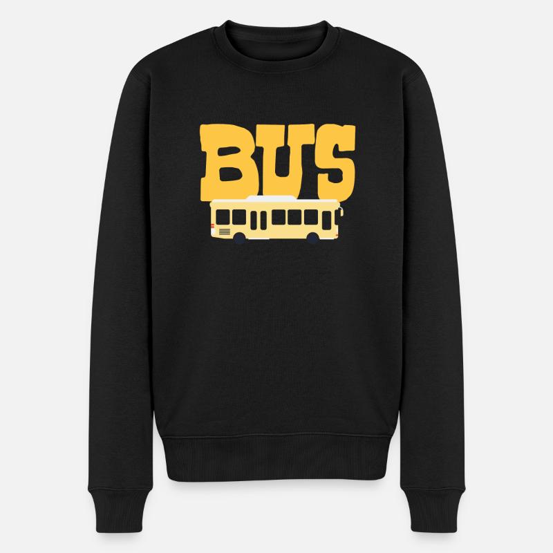 Bus - Pull Premium bio Homme - noir