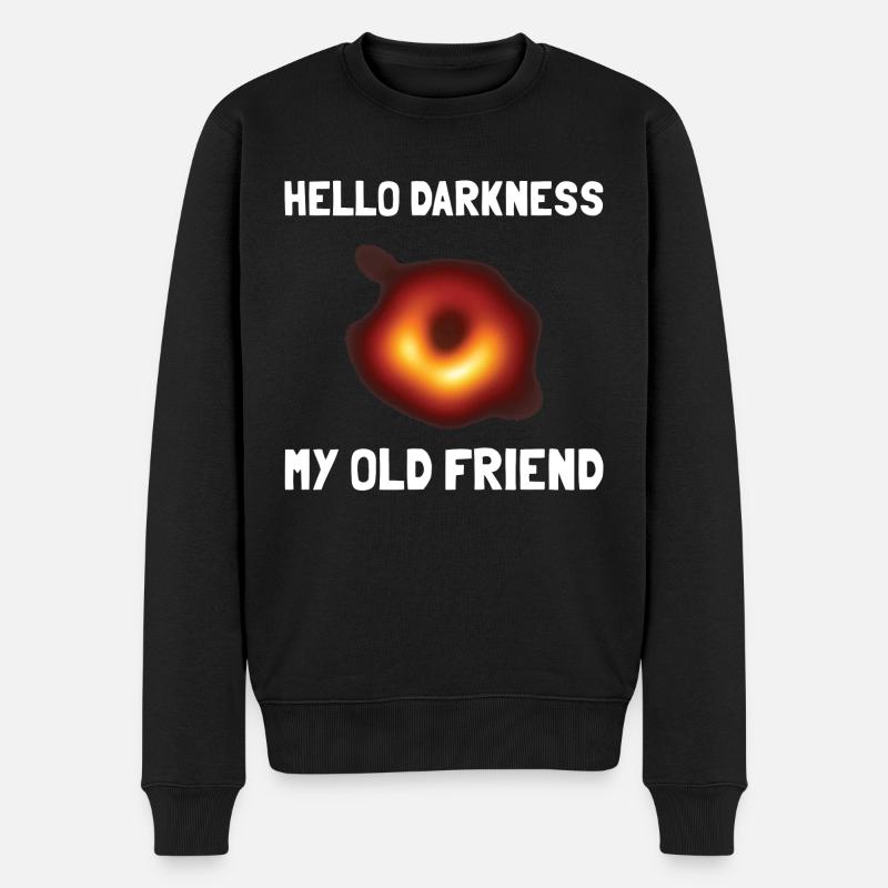 Trou noir l’univers obscurité - Pull Premium bio Homme - noir