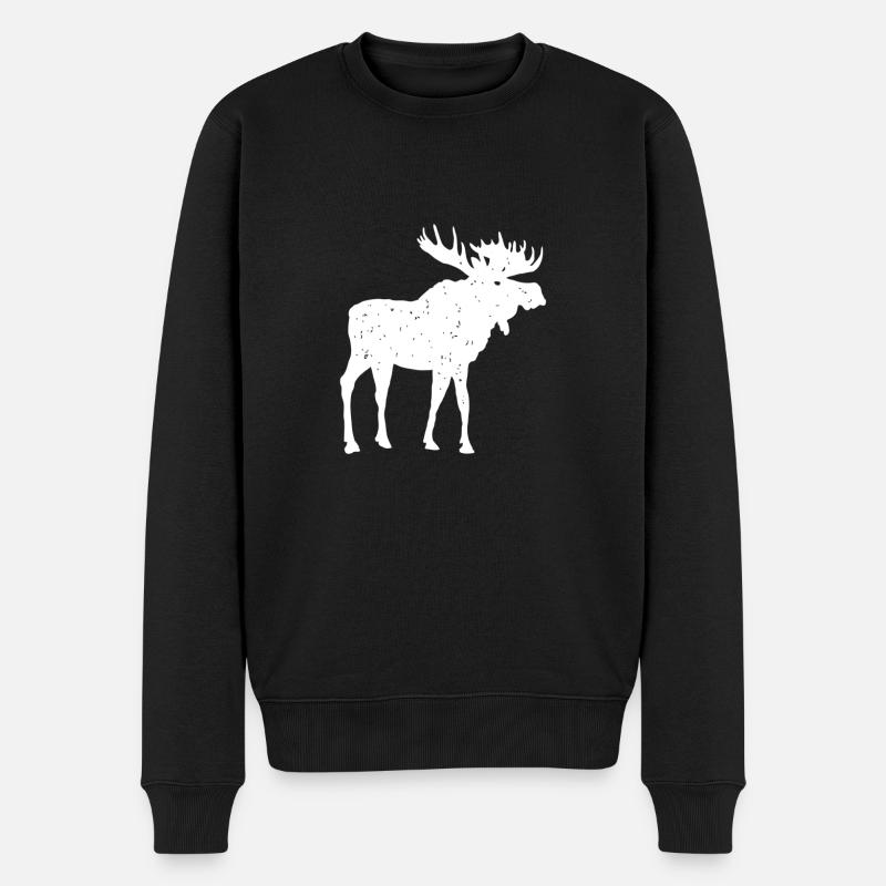 Mousses - Pull Premium bio Homme - noir