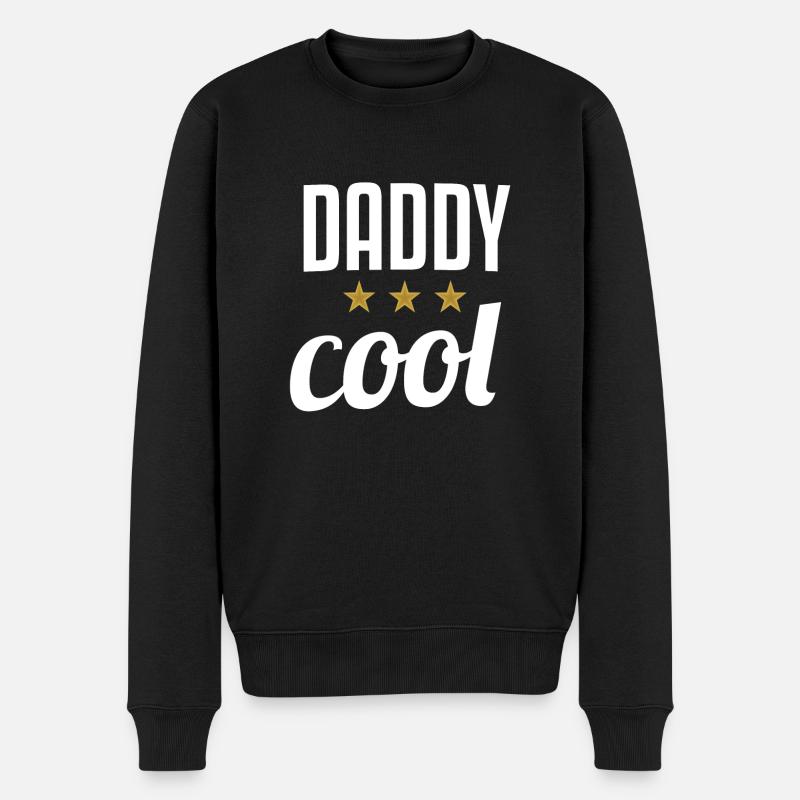 PAPA COOL - Pull Premium bio Homme - noir