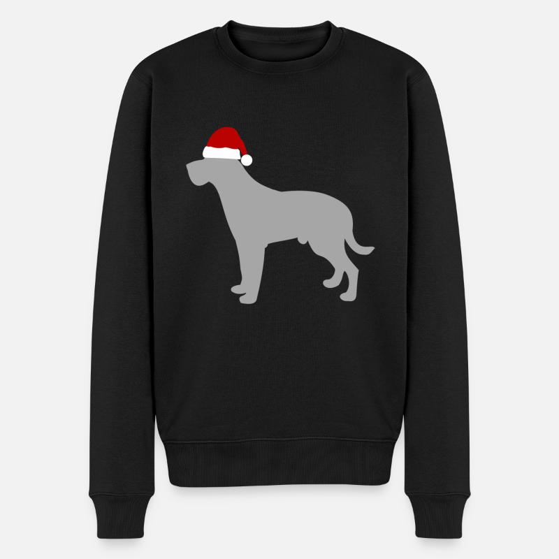 chien de Noël - Pull Premium bio Homme - noir