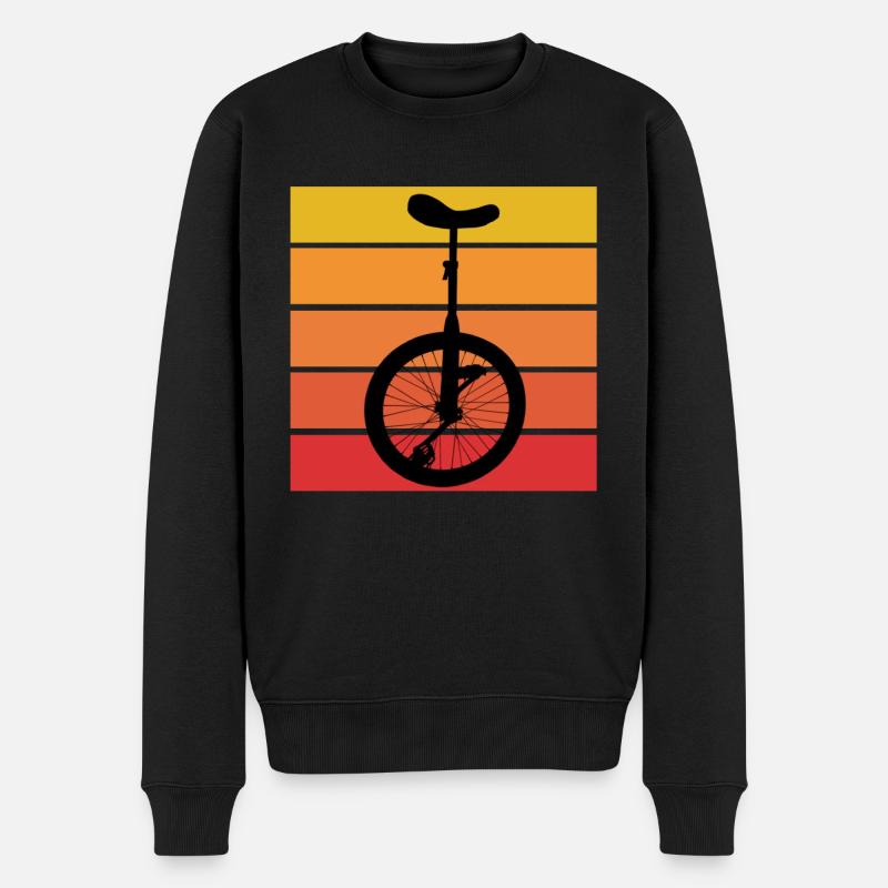 monocycle - Pull Premium bio Homme - noir