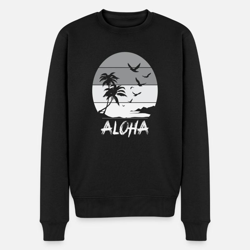 Aloha - Pull Premium bio Homme - noir