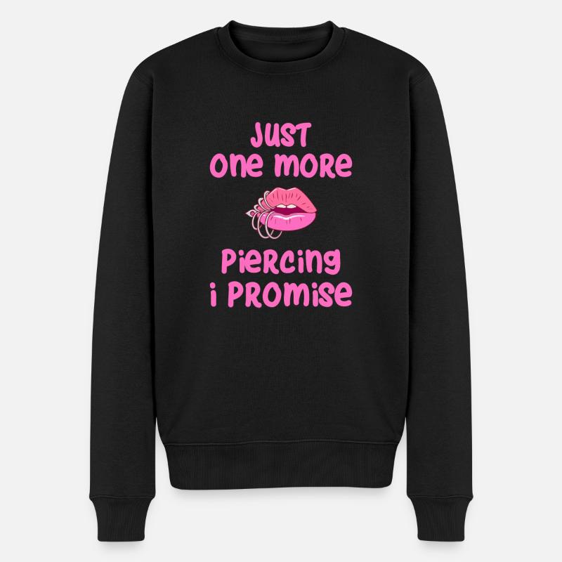 Juste un piercing de plus - Pull Premium bio Homme - noir