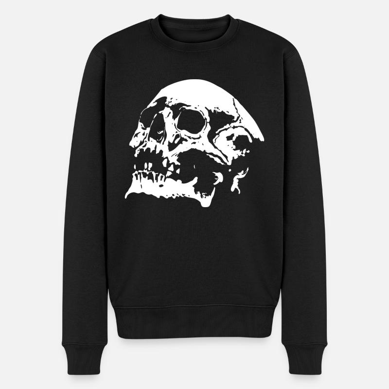 Crâne - Pull Premium bio Homme - noir