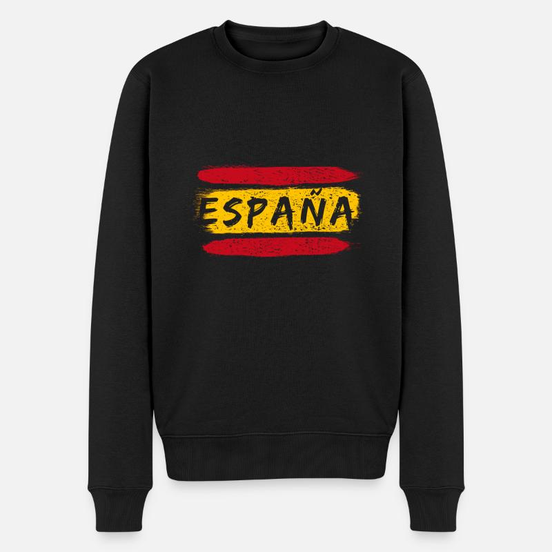 Espagne - Pull Premium bio Homme - noir