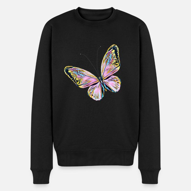 papillon - Pull Premium bio Homme - noir