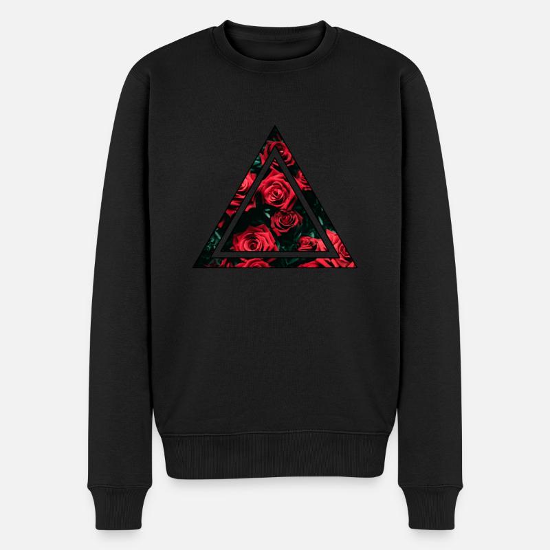 Rose - Pull Premium bio Homme - noir