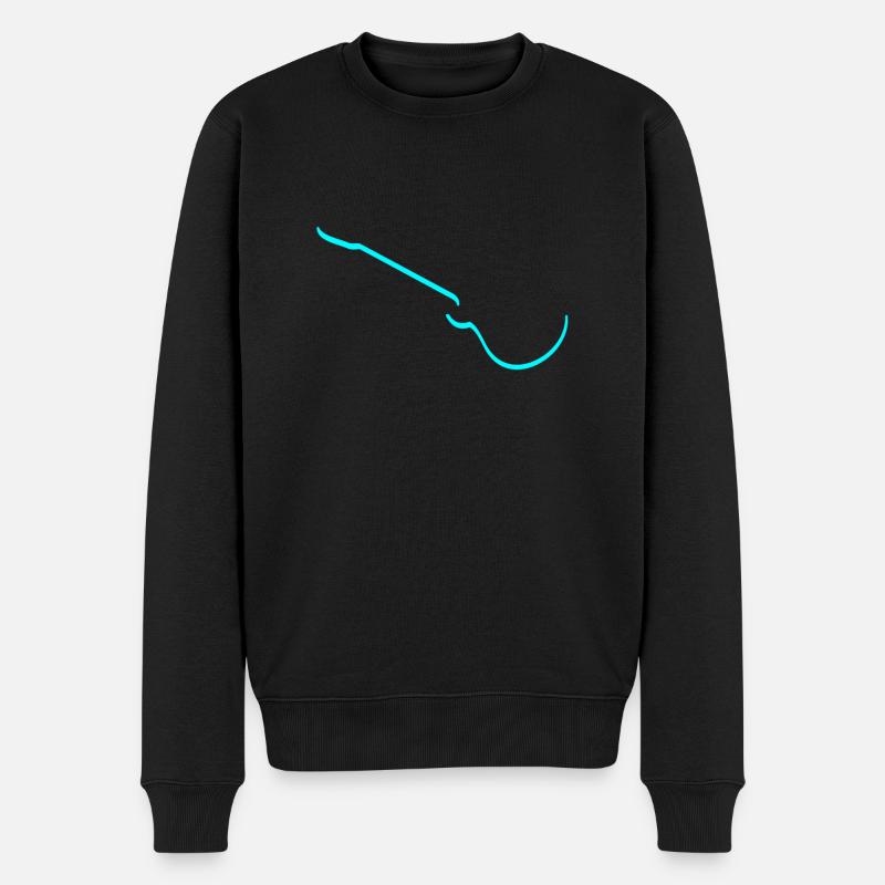 Guitare électrique - Pull Premium bio Homme - noir