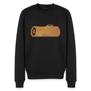 BOIS - Pull Premium bio Homme - noir - Devant - Nico (187cm)