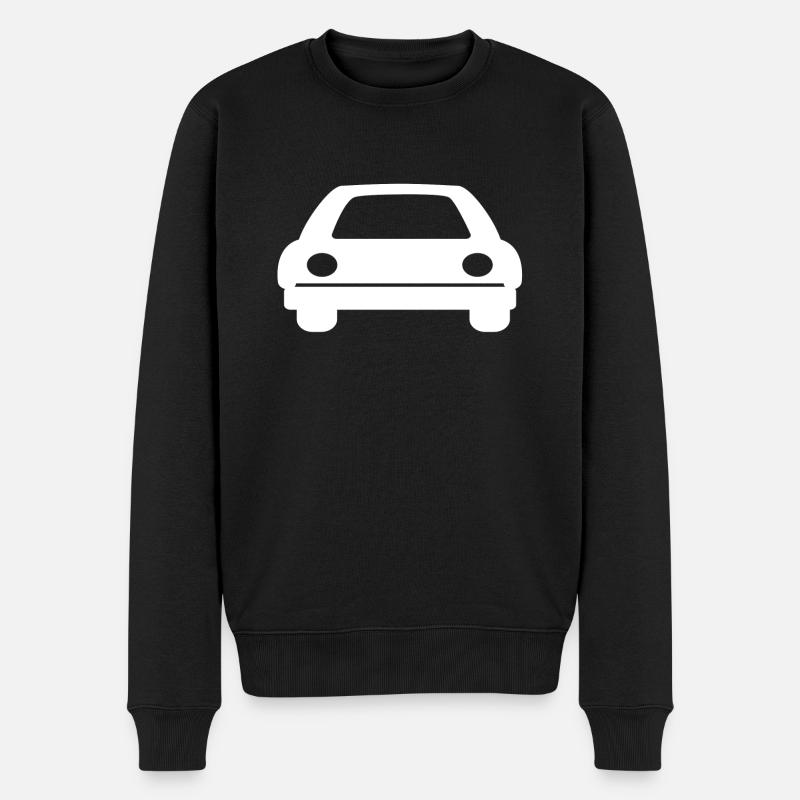 voiture - Pull Premium bio Homme - noir