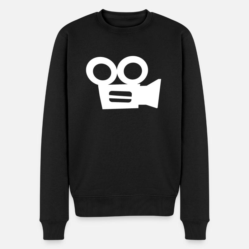 opérateur camera - Pull Premium bio Homme - noir