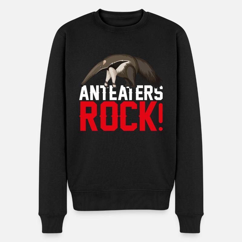 Anteaters Rock - fourmilier - Pull Premium bio Homme - noir