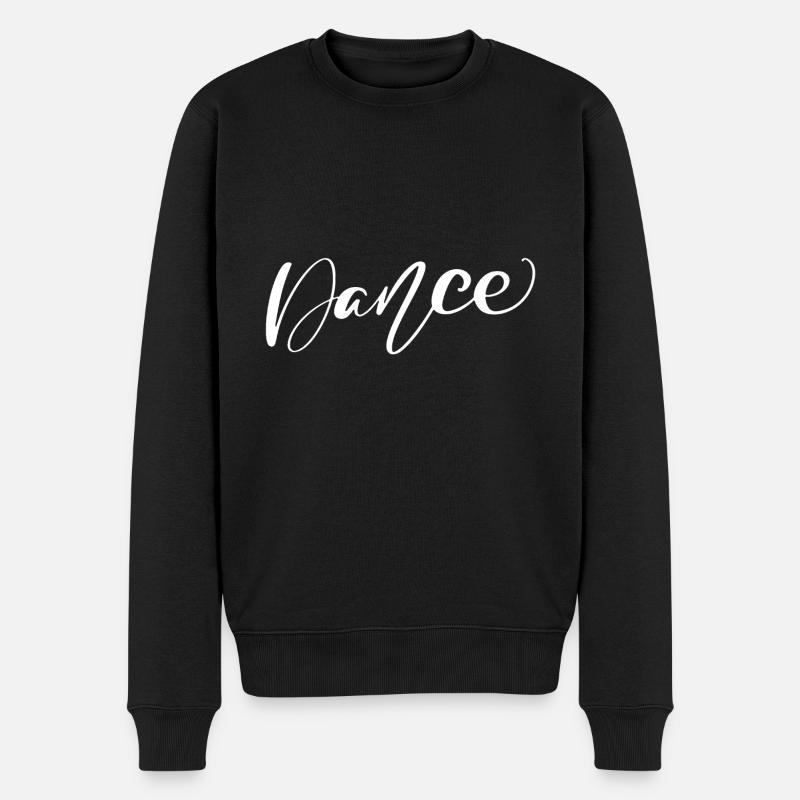Tanzen - Männer Premium Bio Pullover - Schwarz