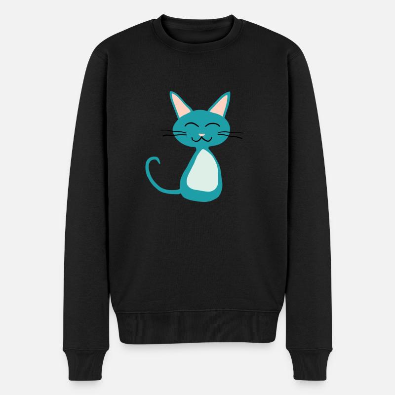 Chatons - Pull Premium bio Homme - noir