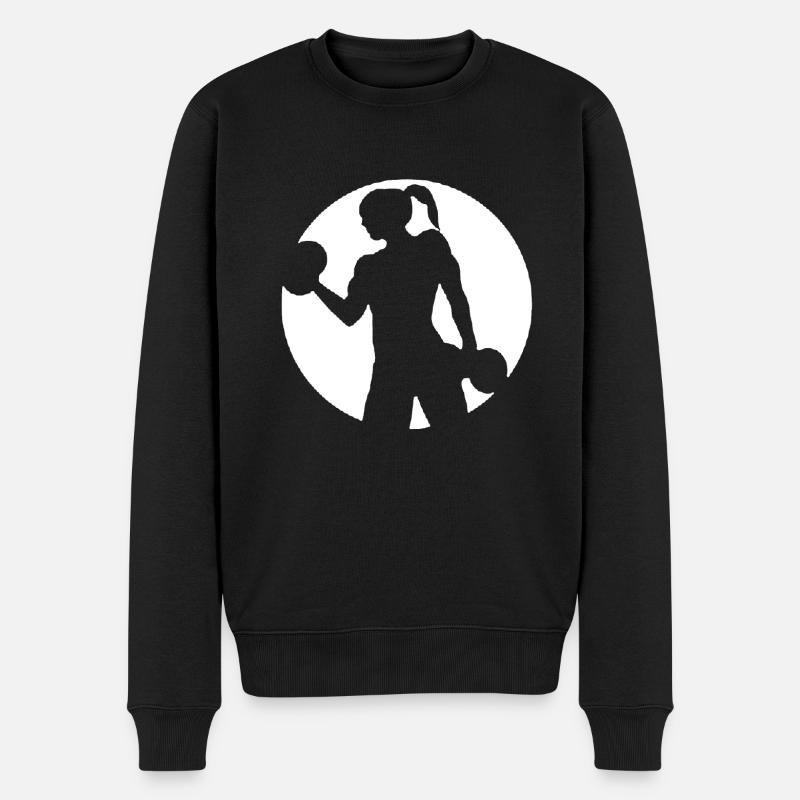 Dame - Pull Premium bio Homme - noir