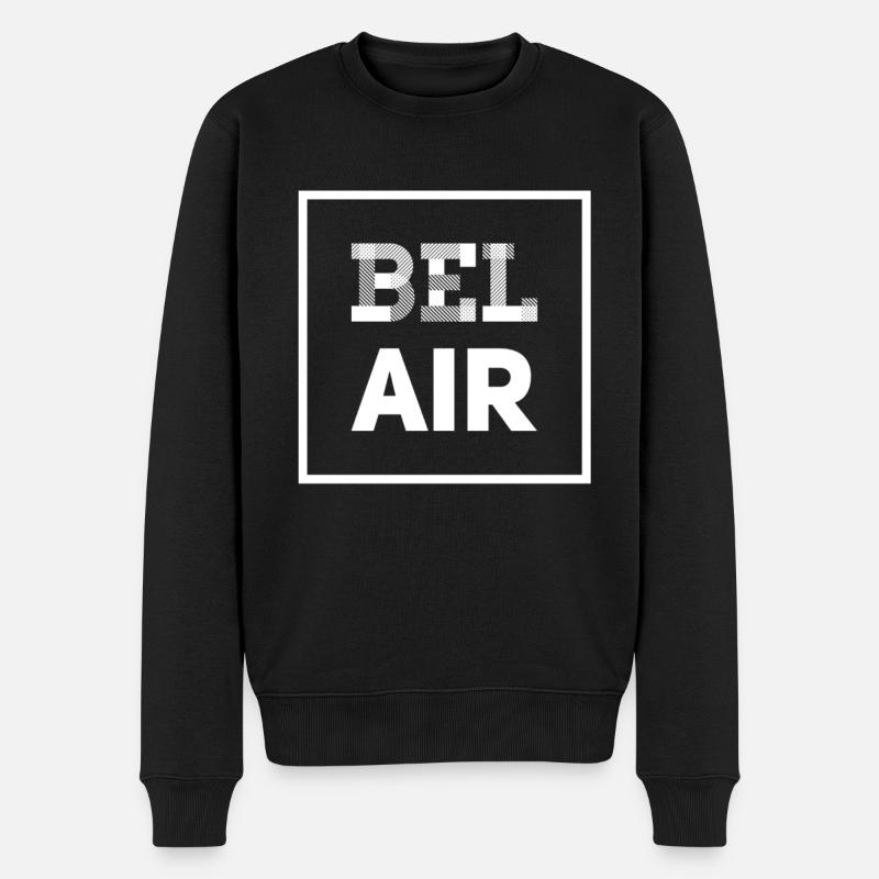 bel Air - Pull Premium bio Homme - noir