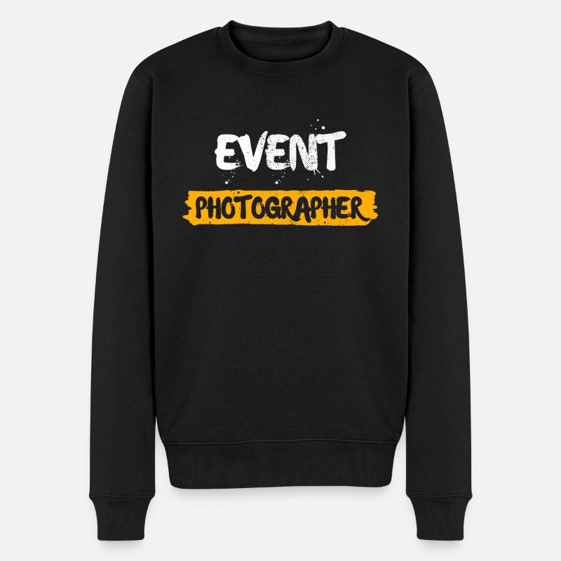 Event Photographe - Pull Premium bio Homme - noir