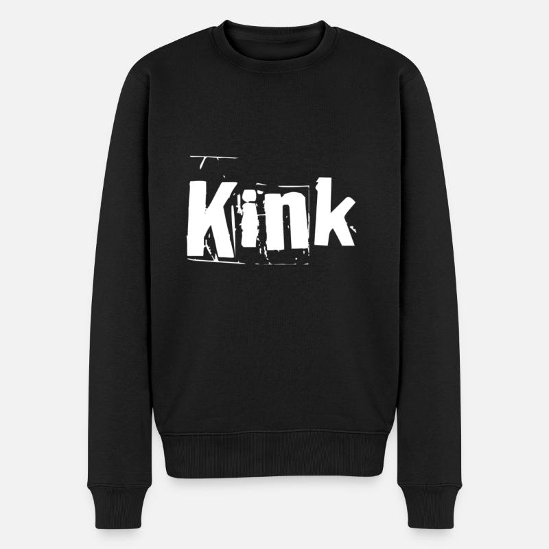 Kink - Männer Premium Bio Pullover - Schwarz