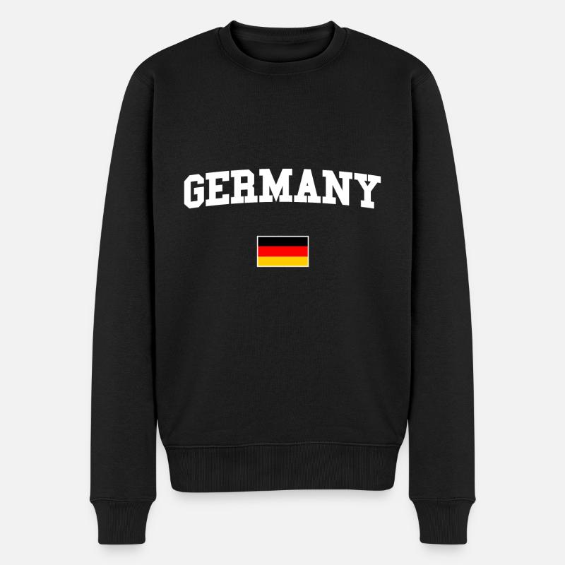 ALLEMAGNE - Pull Premium bio Homme - noir