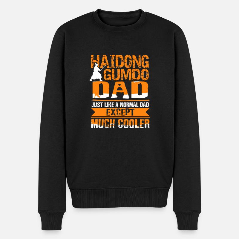 Haidong Gumdo - Männer Premium Bio Pullover - Schwarz