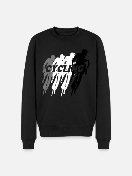 cyclisme - Pull Premium bio Homme - noir