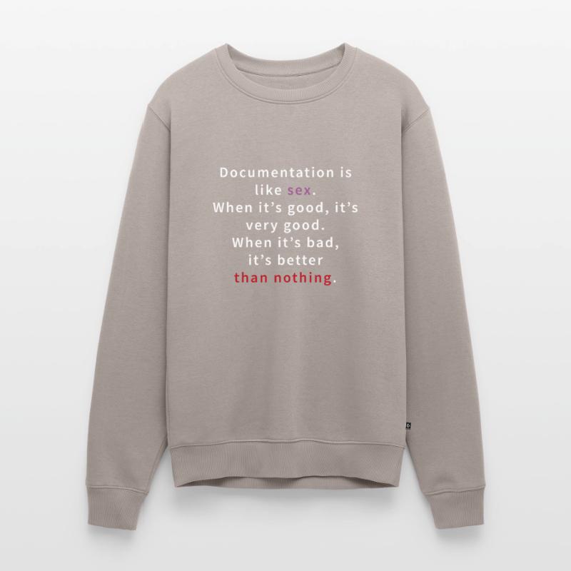 Alltag eines Informatikers, Coding, Software Männer Premium Bio Pullover