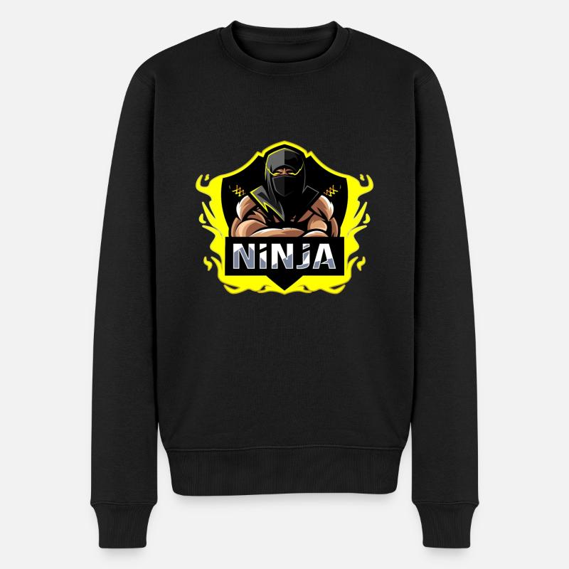 Ninja - Pull Premium bio Homme - noir