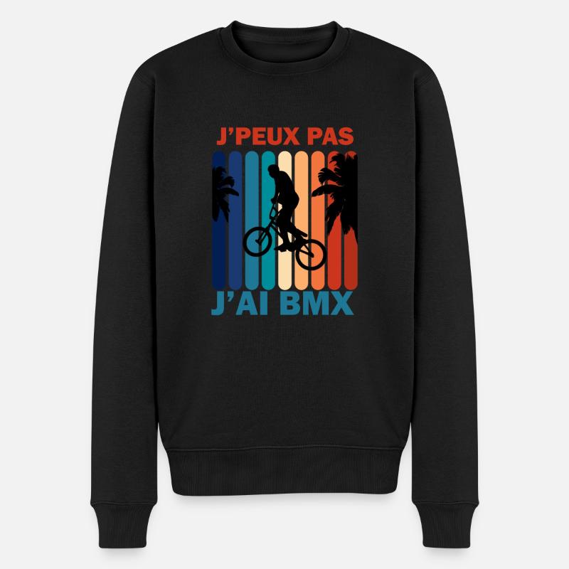 J'peux pas j'ai BMX - Pull Premium bio Homme - noir