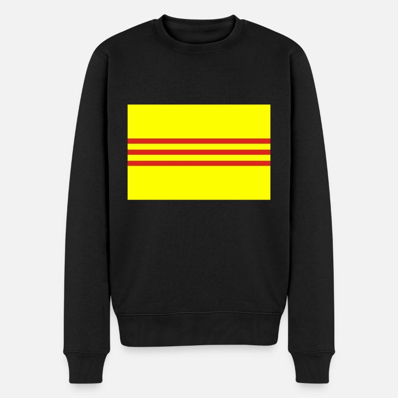 Drapeau national sud-vietnamien précédent - Pull Premium bio Homme - noir